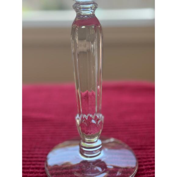 Vintage Gotham Chantilly 12 inch Lead Crystal Candlestick - Picture 5 of 10